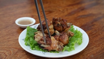 Chicharrón de Pollo al estilo