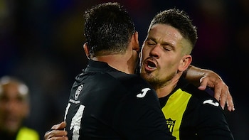 Mario Leguizamón vistiendo la camiseta