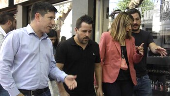 Tetaz junto a Pablo Dominichini