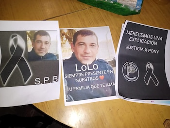 Familiares y allegados a Fariña