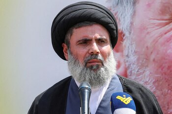 Irán atacó Tel Aviv en represalia por la muerte de Hashem Safieddine, potencial sucesor de Hassan Nasrallah (REUTERS)