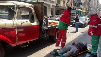 Choque múltiple en el centro porteño: hubo seis vehículos involucrados y dos personas fueron trasladadas a hospitales