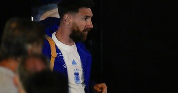 Leo Messi, leyenda de Argentina.