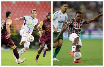 El duelo se disputará en Manizales y será el debut continental del Blanco Blanco - crédito Jorge Cuellar - Ricardo Moraes / Colprensa - REUTERS