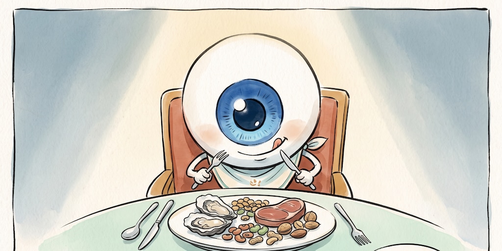 Qué alimentos aportan zinc y qué relación tiene el mineral con la salud ocular