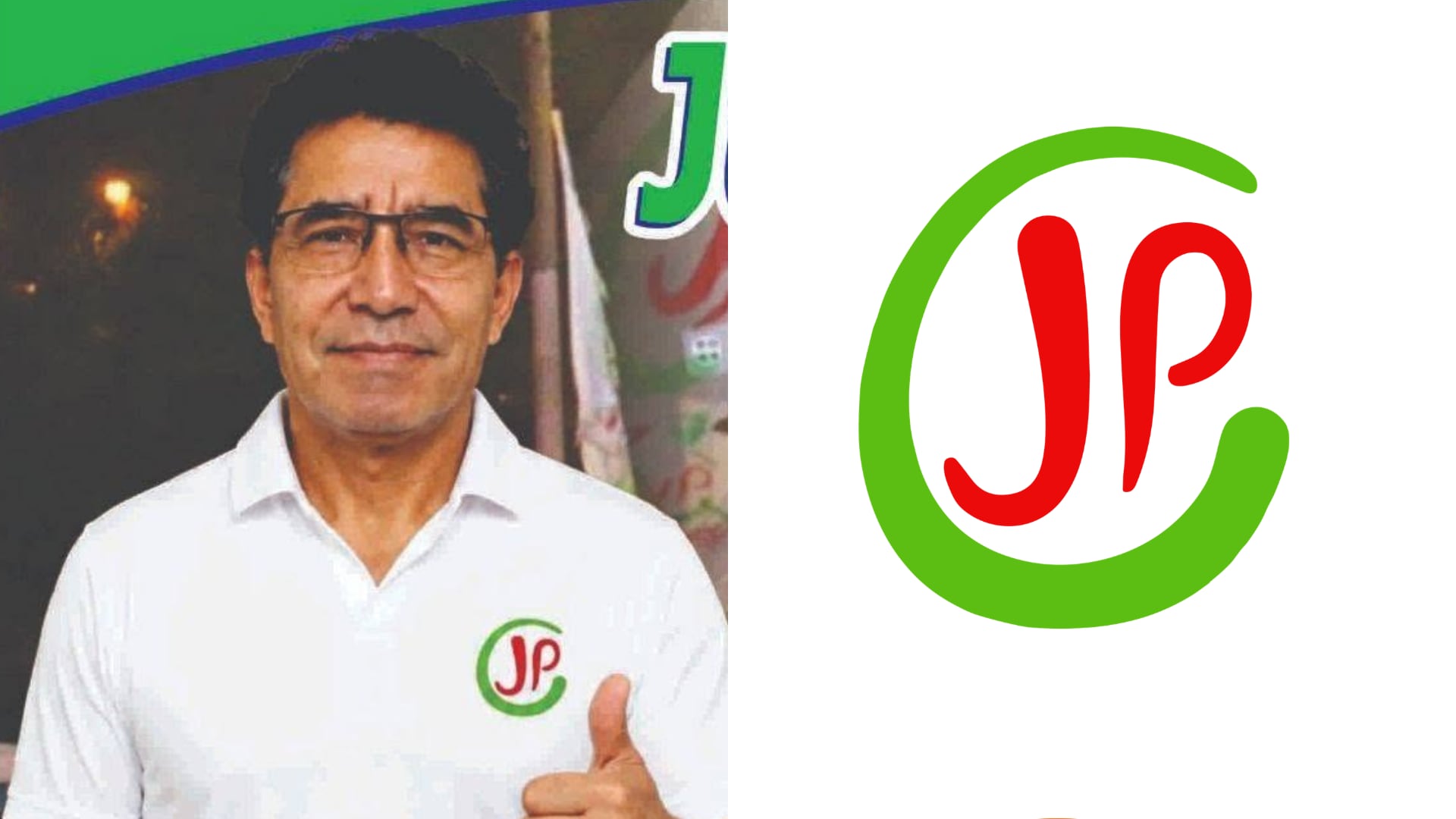 Urso Grajeda Reyes postula a la alcaldía del distrito de Breña representando al partido Juntos por el Perú. (Composición: Infobae Perú)