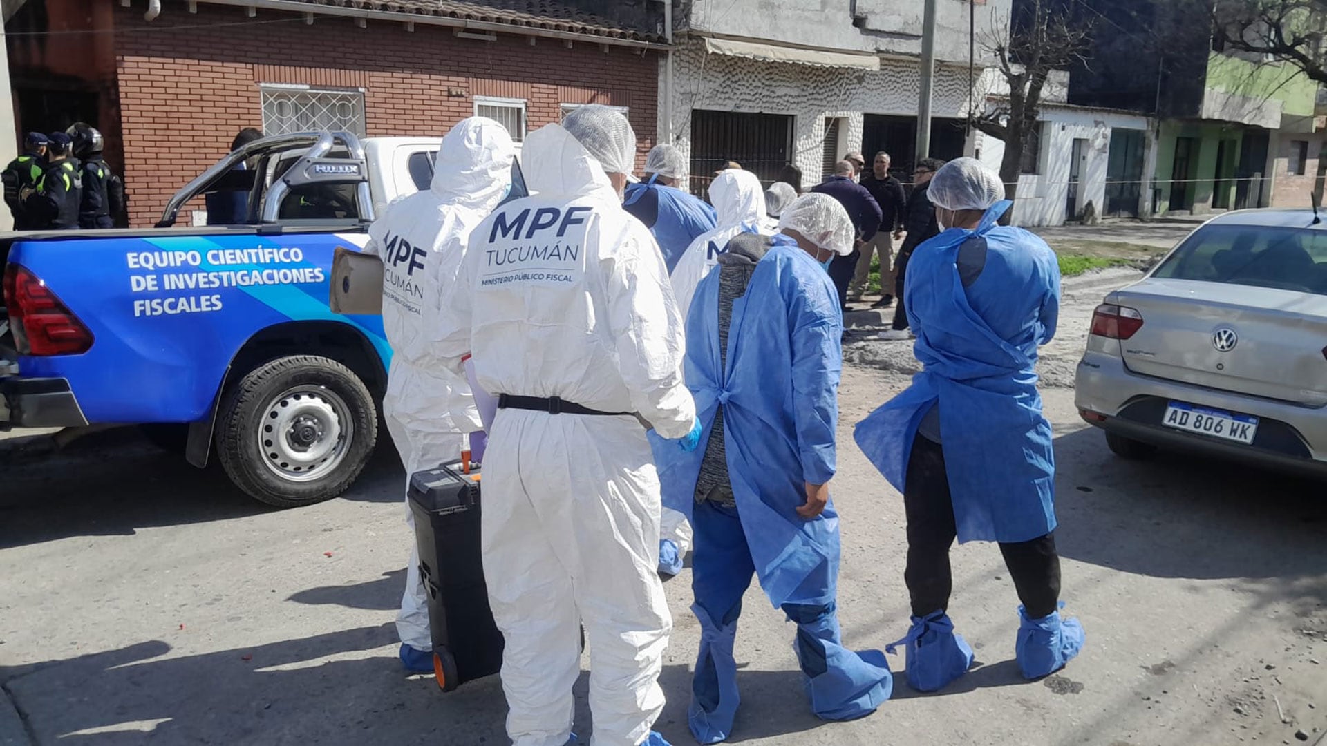 Agentes de la Policía provincial hallaron una carta escrita de puño y letra por el padre del menor.