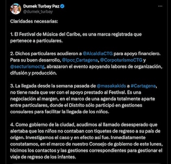 Dumek Turbay destacó el compromiso