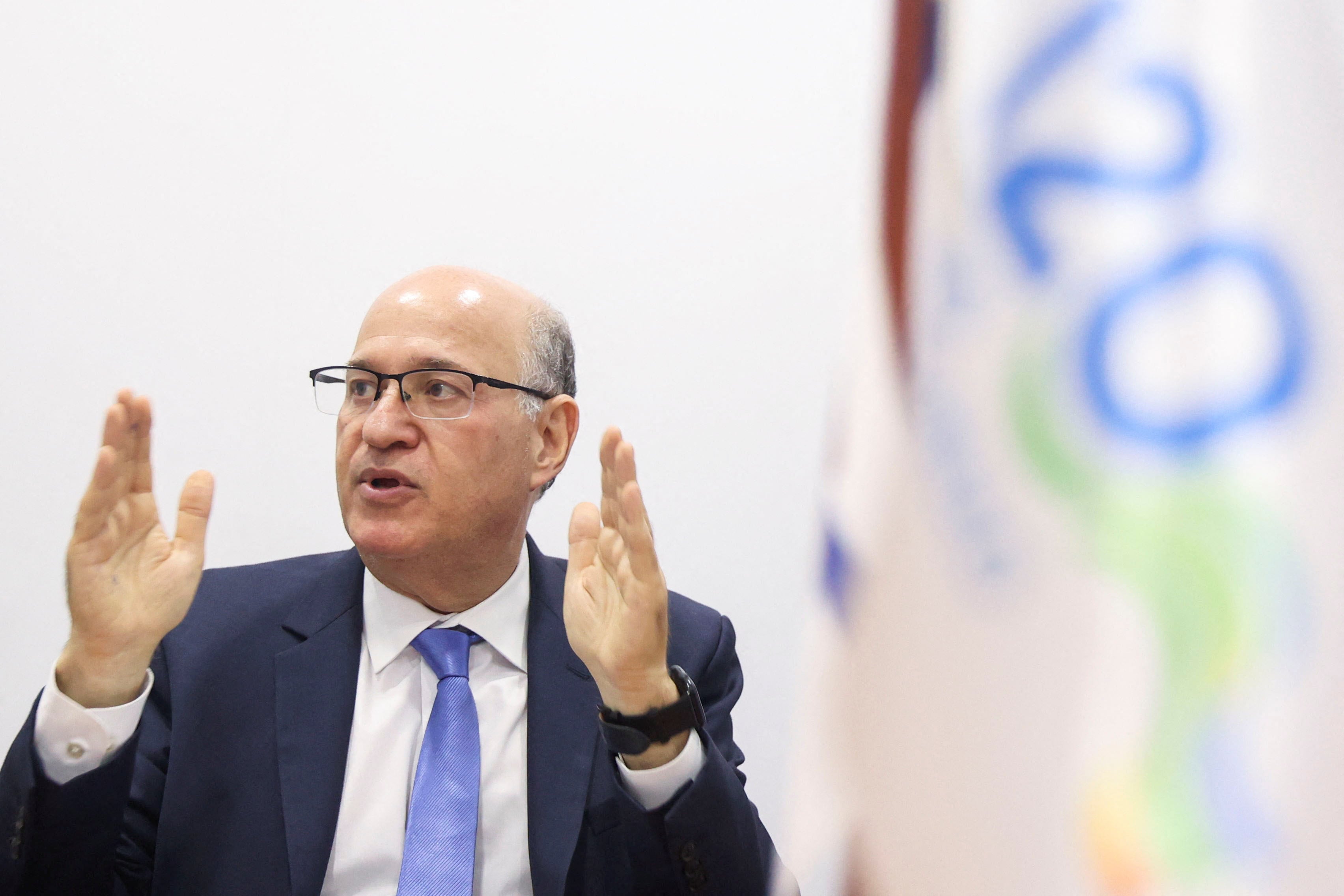 El presidente del organismo participa en un evento en Rio de Janeiro, Brasil. 16 de noviembre de 2024. REUTERS/Aline Massuca