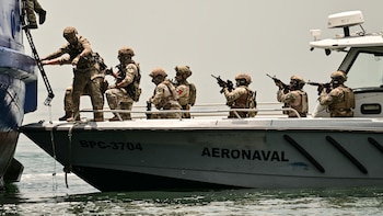 Ejercicios Militares en el Canal de Panamá: Las mejores imágenes de Panamax 2026