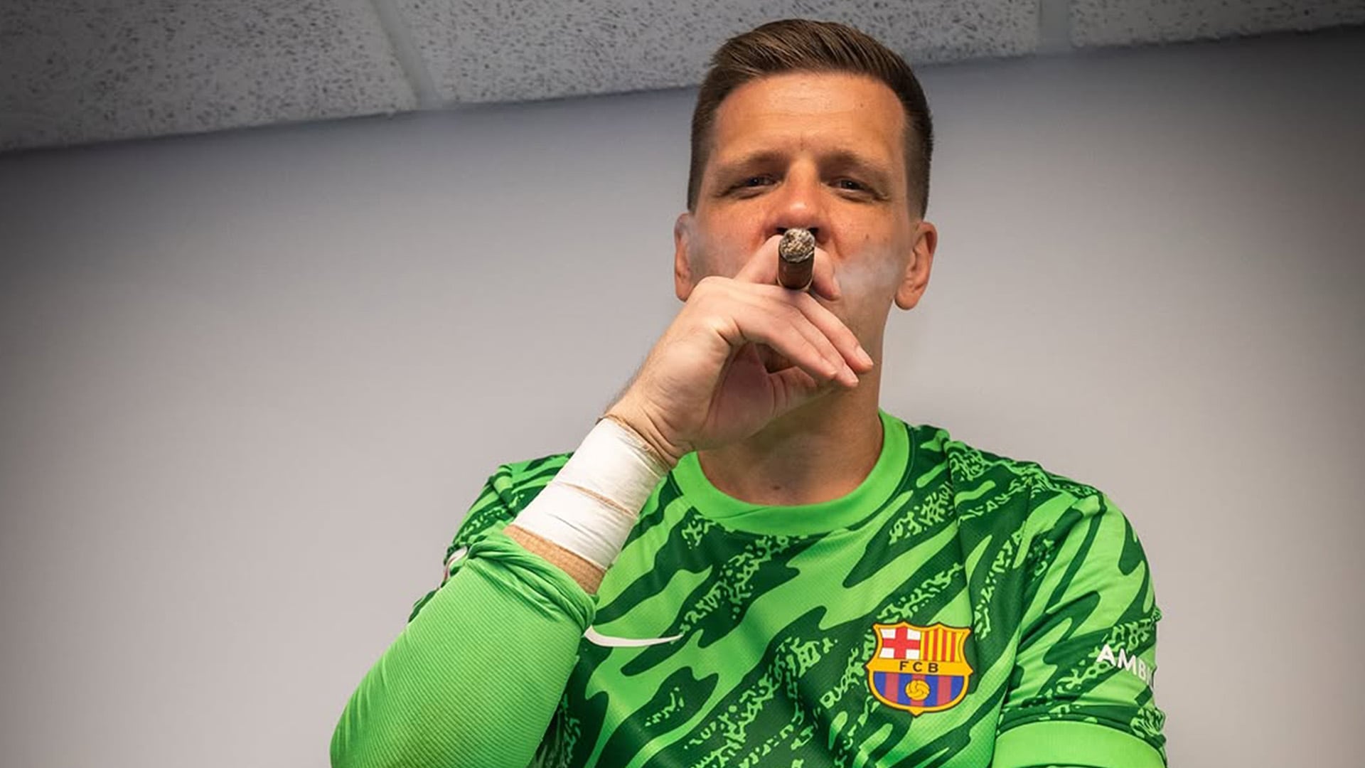 El arquero del Barcelona habló sobre su adicción al tabaco