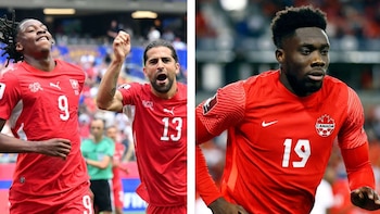 La primera del grupo B, Canadá, se enfrentará al equipo que le puede quitar el puesto, Suiza - crédito EFE