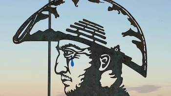 Un artista rosarino intervino una