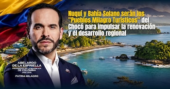 Nuquí y Bahía Solano fueron seleccionados por su potencial para el turismo de naturaleza en el litoral Pacífico chocoano - crédito Defensores de la Patria/ sitio web