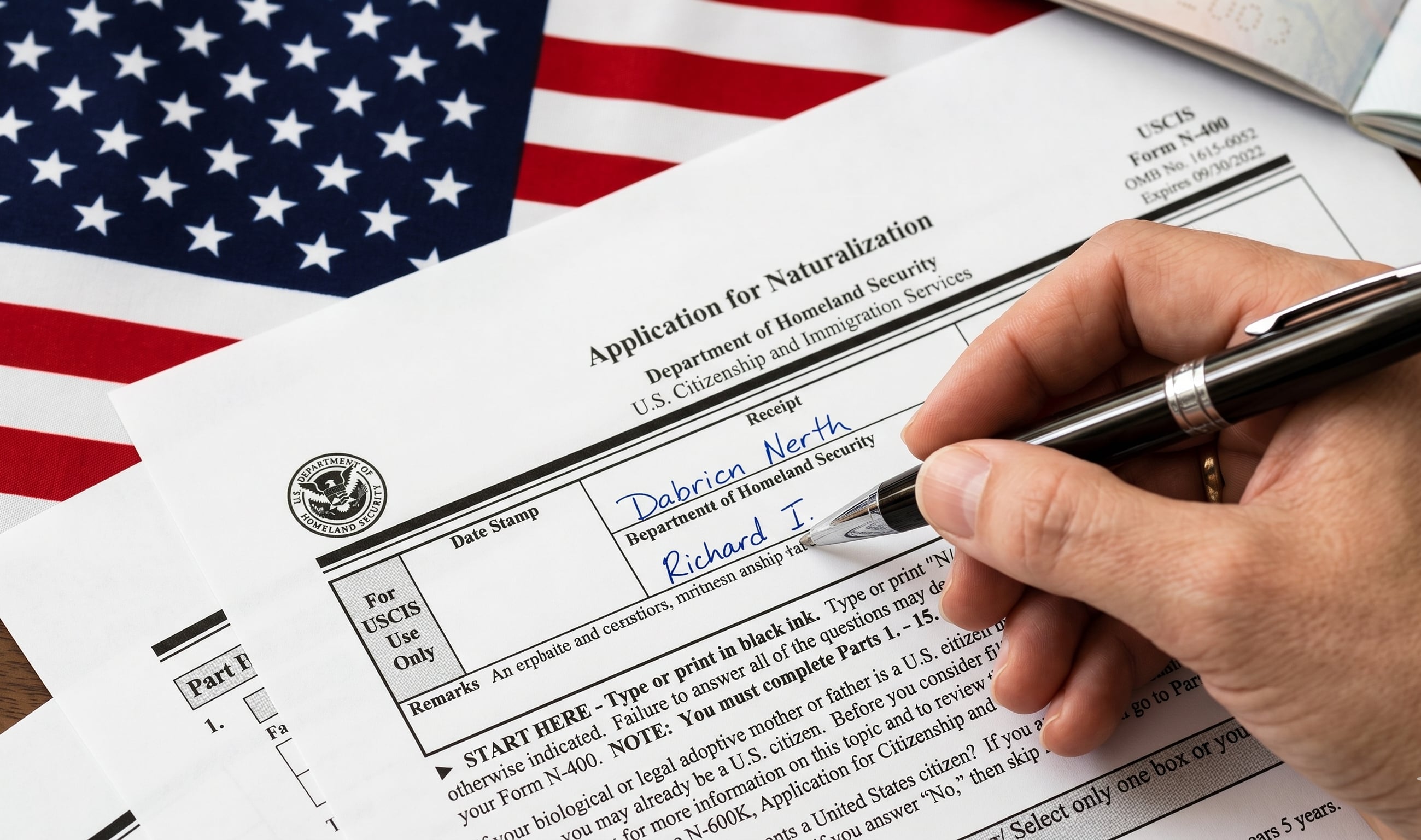 Presentar el Formulario N-400, junto con la documentación y el pago de tarifas, es el paso formal necesario para iniciar la solicitud de ciudadanía estadounidense (Imagen Ilustrativa Infobae)