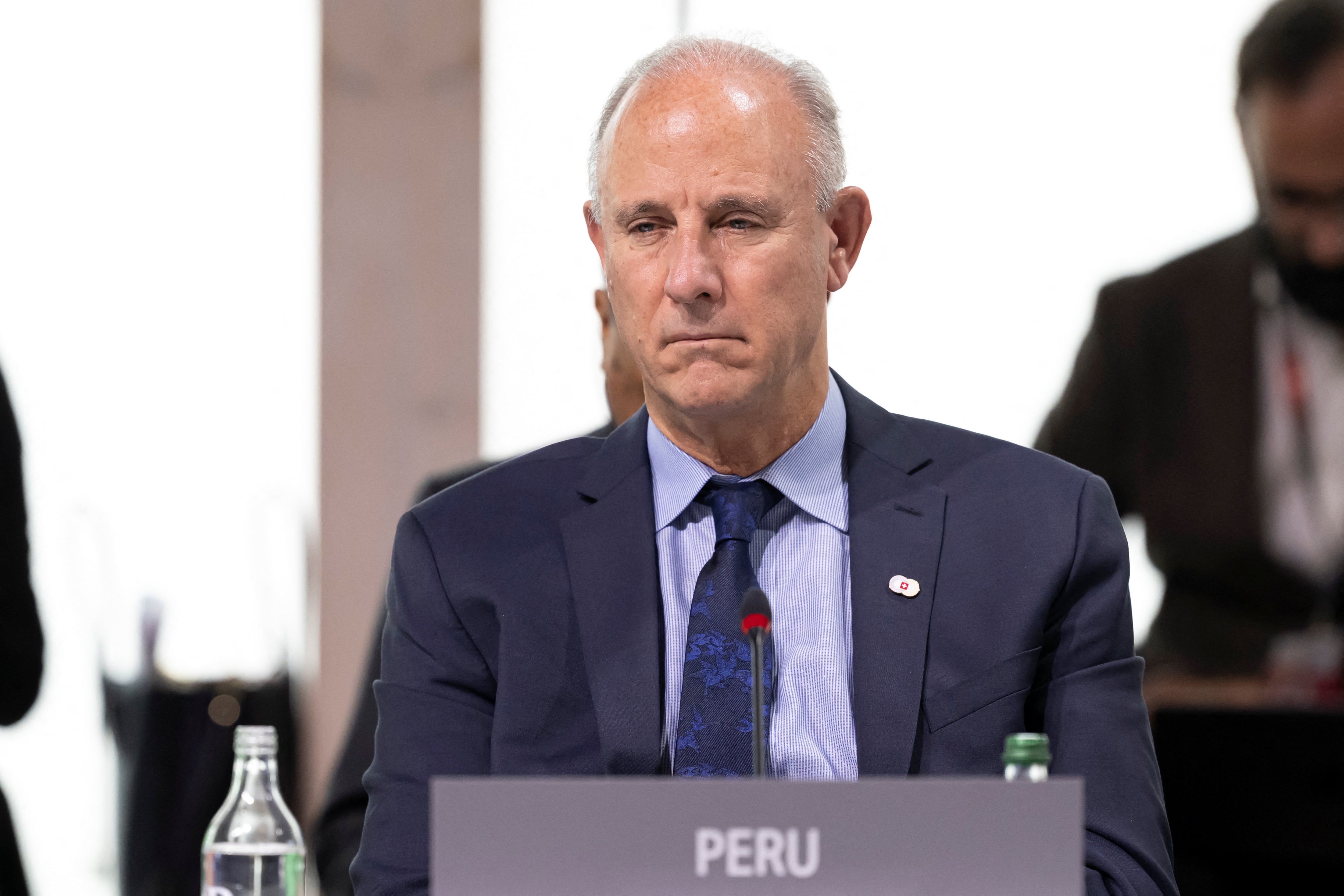 Javier González-Olaechea está propuesto por el gobierno para director general de la OIT. - Crédito URS FLUEELER/Pool via REUTERS