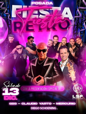 el show "Fiesta Retro", contaba