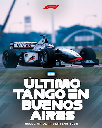 28 años F1 en Argentina