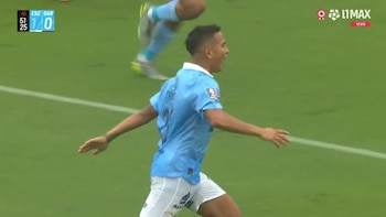 Golazo de tiro libre de Martín Távara para abrir la cuenta en Sporting Cristal vs Deportivo Garcilaso por Torneo Clausura 2026