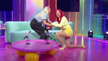 El blooper de Flor Vigna en la televisión mexicana: “Soy muy torpe”