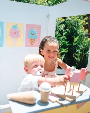 Francesca y Bautista también disfrutaron