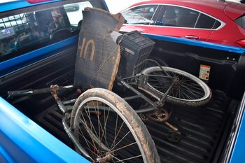 La bicicleta en la que