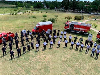 Bomberos reaniman una nena Lomas de Zamora