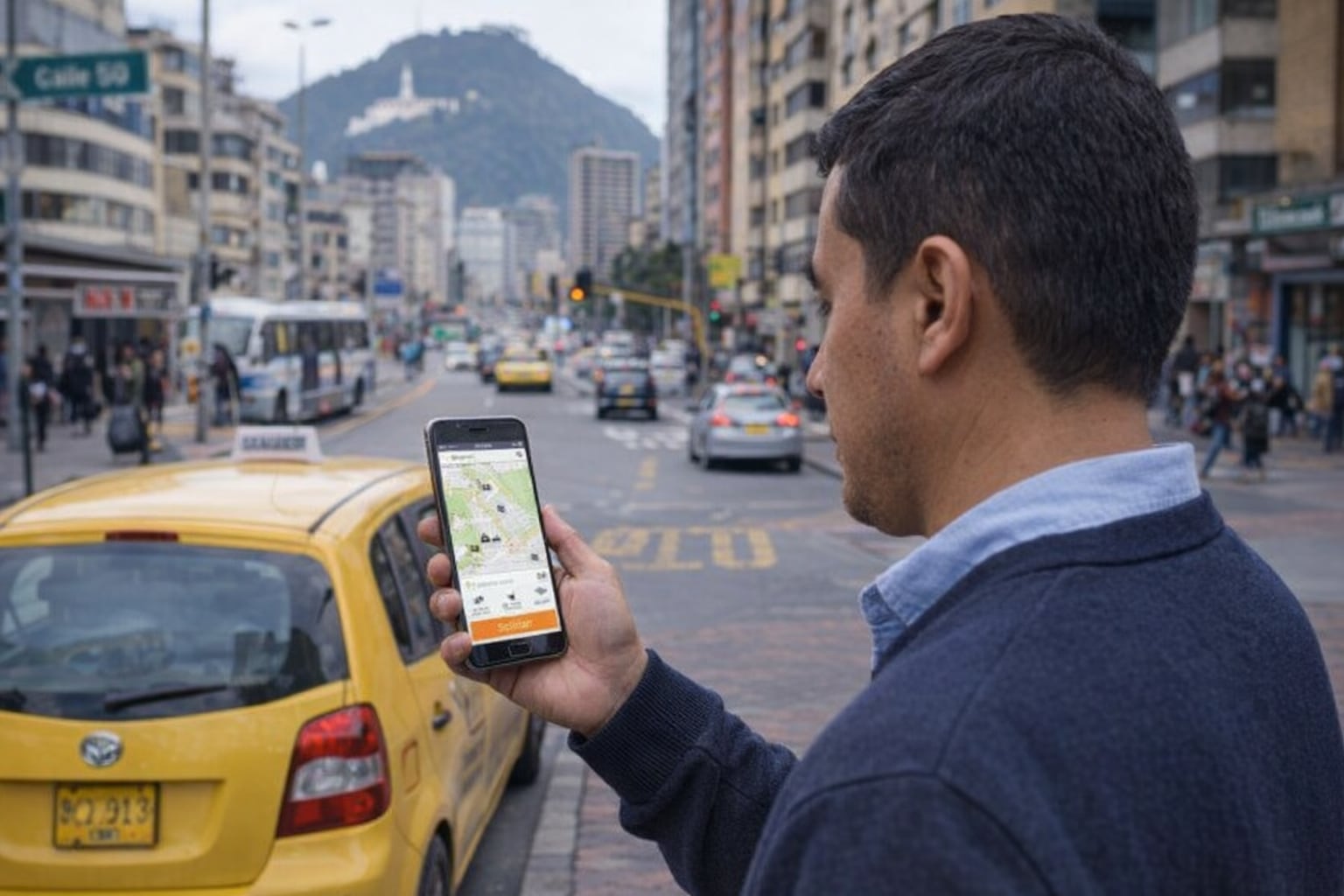Uber, DiDi, Cabify e inDrive hacen parte de las plataformas utilizadas por conductores que prestan servicios de movilidad -crédito Imagen Ilustrativa Infobae