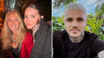 La madre de la China Suárez le escribió a la mujer que recibió likes de Mauro Icardi: “Mamarracho”