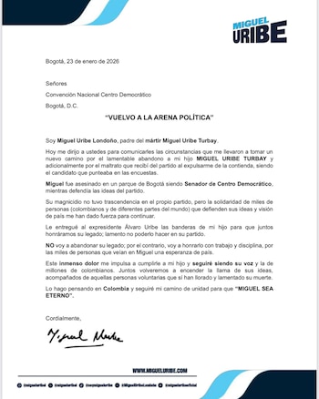 Miguel Uribe Londoño publicó un