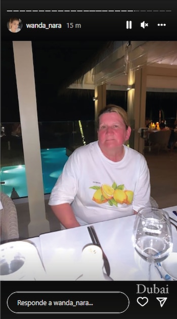 Wanda Nara compartió un video de cuando le festejó el cumpleaños a Carmen