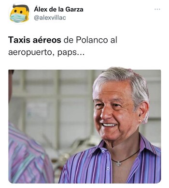 Memes Taxis Aéreos AIFA
(Foto: Twitter
