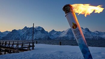 Lillehammer Youth Olympics Torch Relay