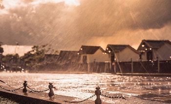 Fuertes lluvias, alertadas por el