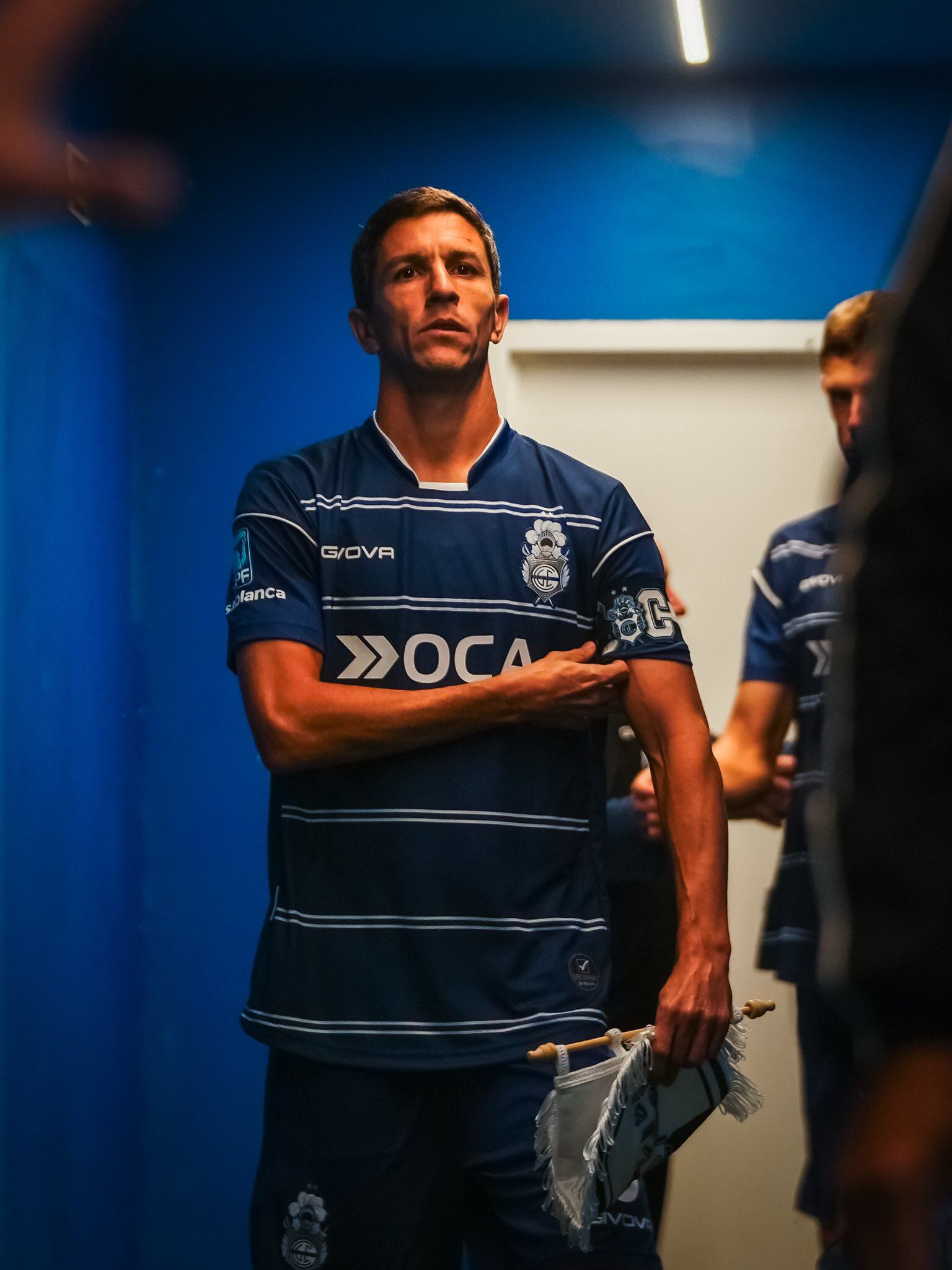 Nacho Fernández, capitán de Gimnasia y Esgrima La Plata (@gimnasiaoficial)