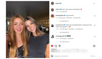 La cantante suele colaborar con creadores de contenido. (Instagram: shakira)