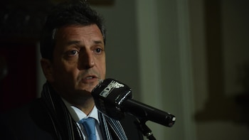 Sergio Massa, presidente de la