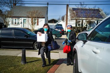 Dr. Karen Abrashkin, left, and