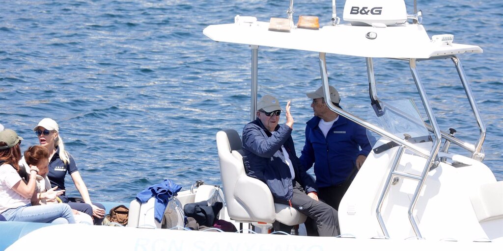 El rey Juan Carlos, despreocupado, sale a navegar con la infanta Margarita tras evitar el cara a cara con Revilla - Infobae