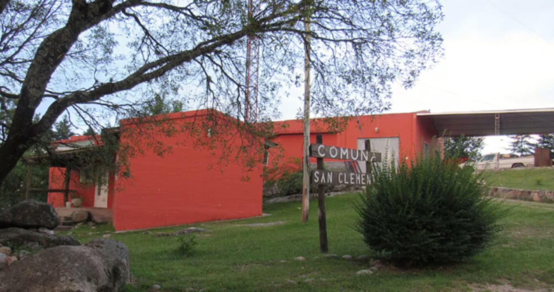 Vista de la Comuna de San Clemente, Córdoba, localidad sacudida por la muerte de dos hermanos en una violenta discusión familiar (El Doce.tv)