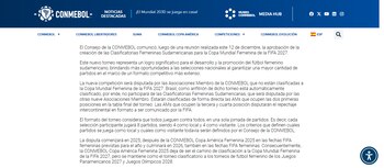 El cambio se anunció el