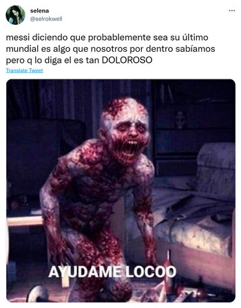 Reacciones Messi último Mundial Qatar