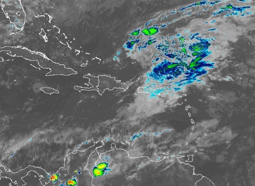 El Instituto Dominicano de Meteorología advirtió que durante la mañana persistirán aguaceros, tormentas eléctricas y vientos fuertes en diversas provincias./(Indomet)