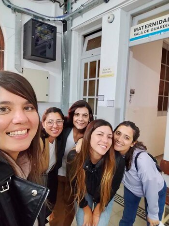 La foto de las guardianas