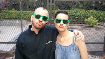 Dabiz Muñoz y Ángela Montero