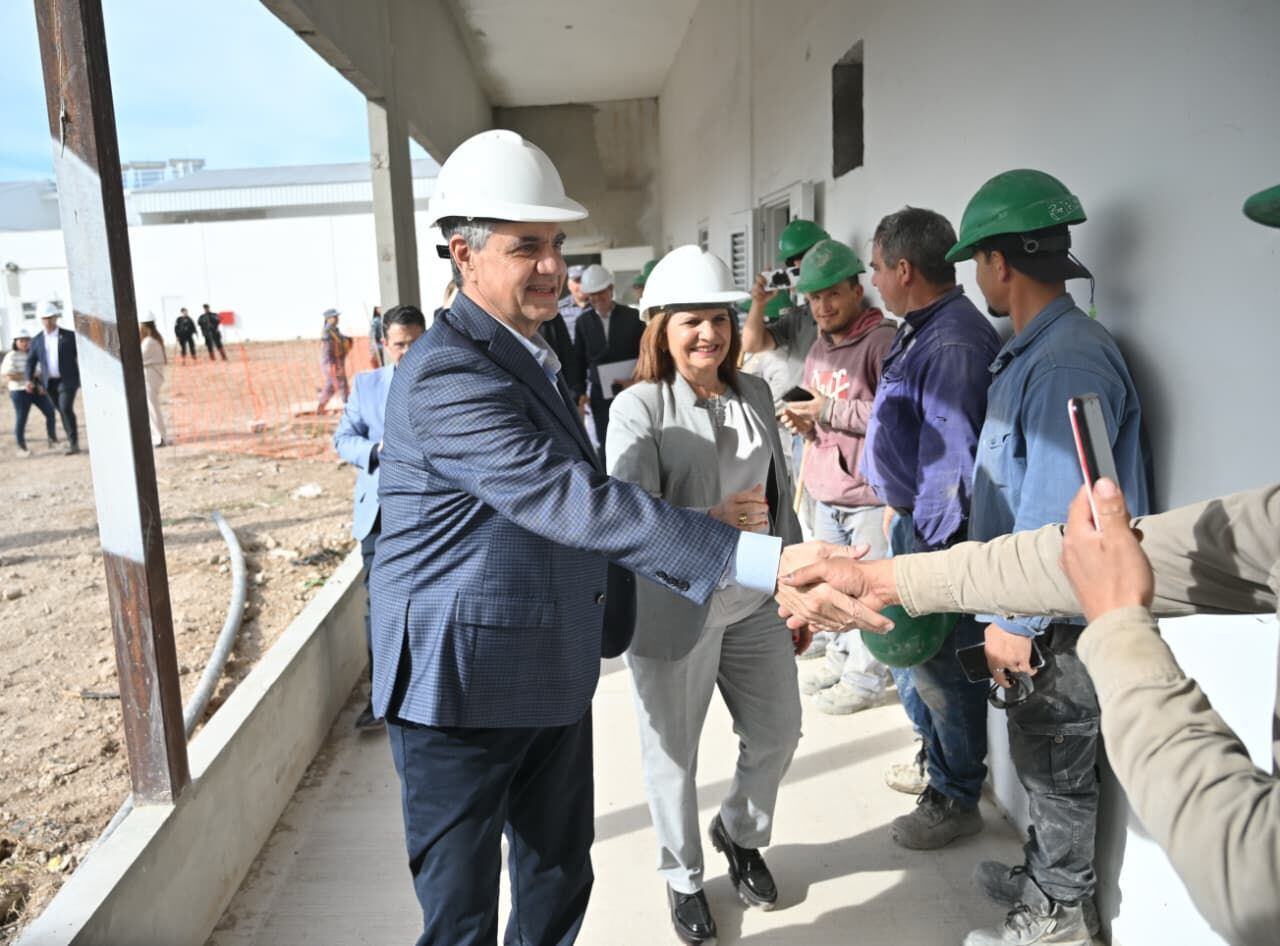 Jorge Macri y Patricia Bullrich, durante la campaña porteña