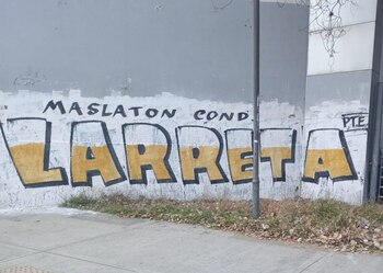 Las pintadas que aparecieron sobre