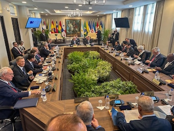 El Salvador vinculó la reforma del SICA con la visión integracionista de Simón Bolívar y los ideales de unidad latinoamericana./ (Vicepresidencia de la República)