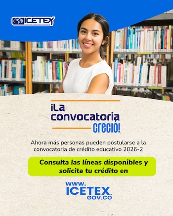Los aspirantes deben inscribirse gratis en www.icetex.gov.co, en la sección de crédito educativo, y realizar el trámite sin intermediarios - crédito Icetex