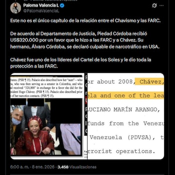 Paloma Valencia citó al Departamento